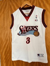 Philadelphia 76ers Jersey Size Small Champion 90s Basketball NBA Allen Iverson