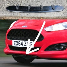 FORD FIESTA Zetec S MK6  Front Bumper Lower Air Deflector Chin Spoiler Splitter