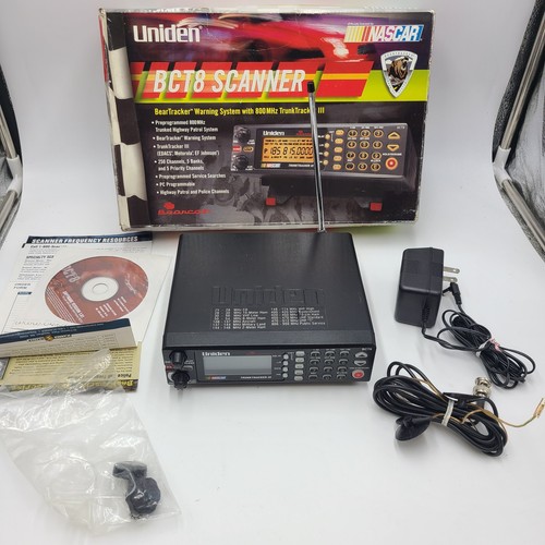 Uniden bearcat bct8 scanner - bearcat,