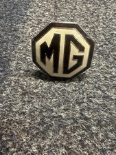 Very Dark Brown Radiator Badge (new Old Stock) MG MMM