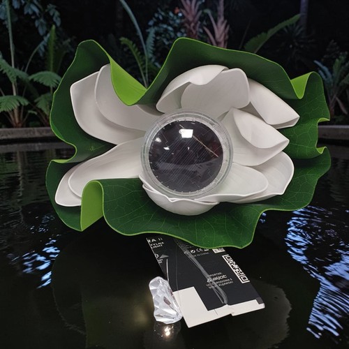 Solar floating lotus flower - solar,