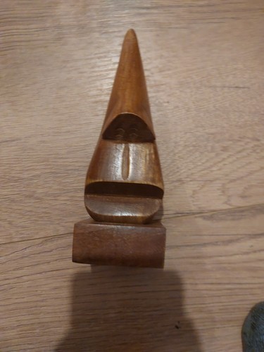 Hand carved wooden - wooden, nose-shaped