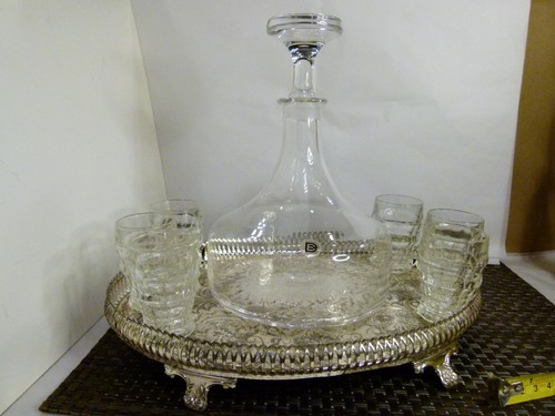 Dartington small crystal ships - small,