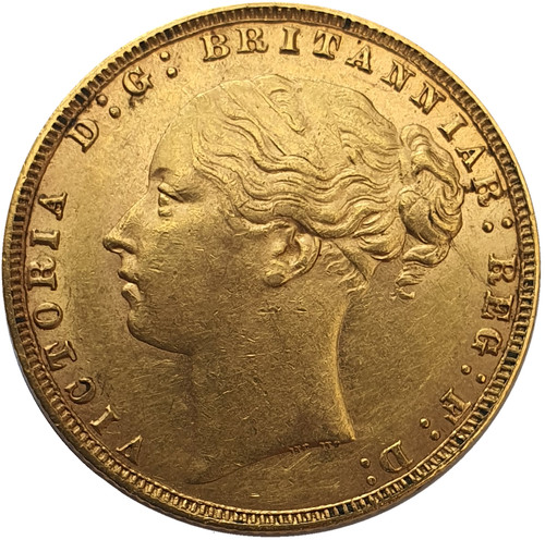 1876 queen victoria young head - 1876,