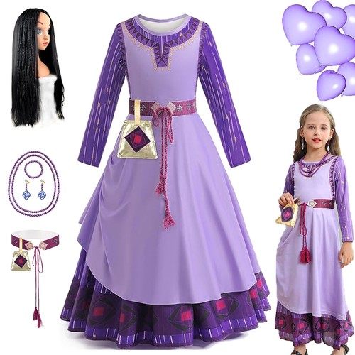 Girls wish asha - dress, up