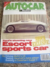 AUTOCAR MAGAZINE APR 1992