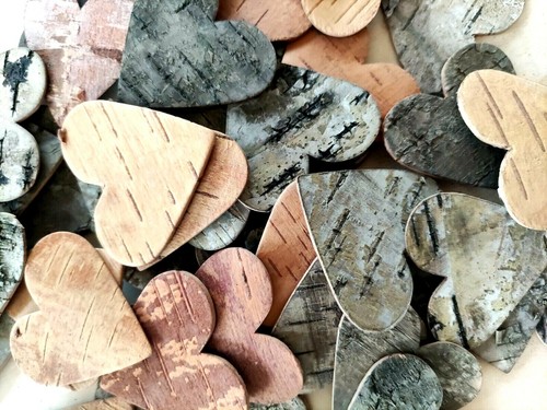 Wood hearts 100 - 10-100, tree