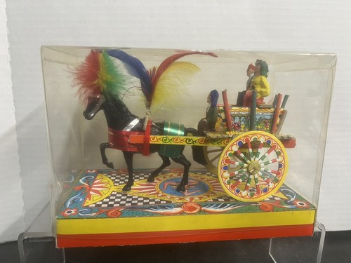Vtg horse drawn - drawn, ~