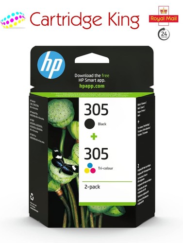 305 pack black - 2-pack, black/tri-colour