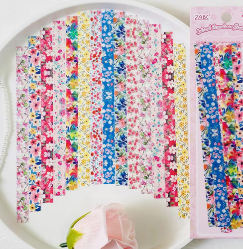 Ditzy floral pattern washi - pattern,