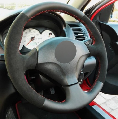 Alcantera steering wheel cover - steering,