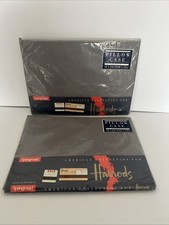Vintage Harrods Set Of 2 Grey