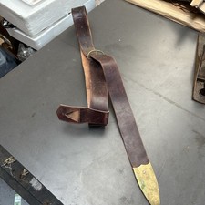 Antique Vintage Brown Leather