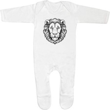 'Lion Head' Baby Romper