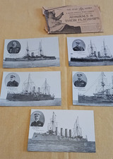 set of 6 Admirals and their