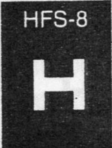 Plastruct hfs fine line h - hfs-8,
