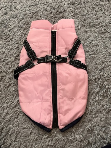 Pink fleece lined - fleece-lined, dog