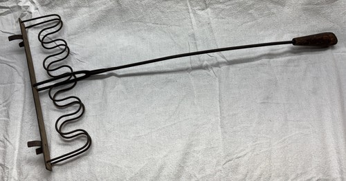 Antique primitive wrought iron - primitive,