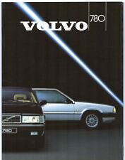 Volvo 780 V6 Coupe 1986-87 Swiss Market Sales Brochure In French & Italian