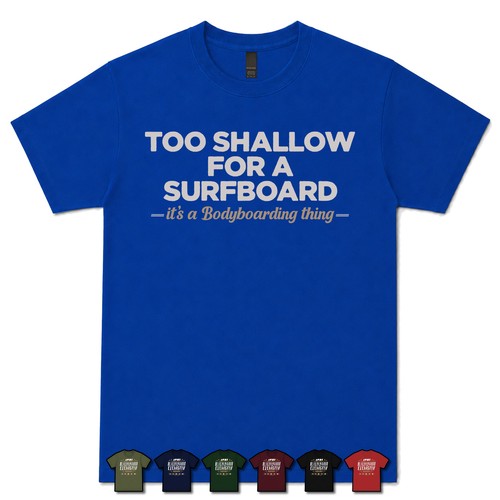 Too shallow for - too,