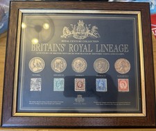 Heritage Mint Britain's Royal Lineage British Monarchs Portrayed By Coins Stamps