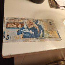 RBS Jack Nicklaus Five Pound Note