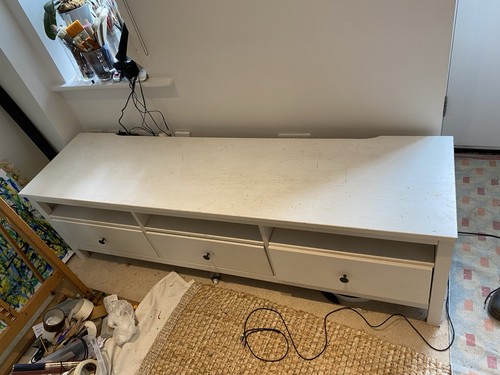 Ikea hemnes white unit - ikea,