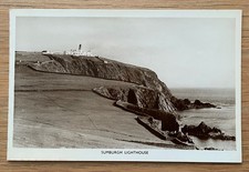 RP Postcard Sumburgh Lighthouse, Shetland, Scotland - Unposted Real Photo