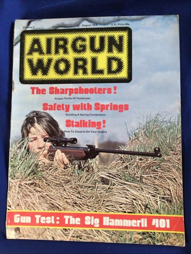 Airgun world aug - airgun, sig
