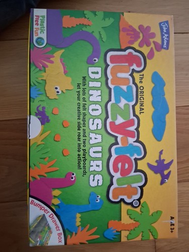 Dinosaur fuzzy felt for age - dinosaur,