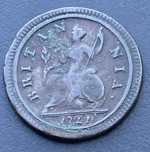 1721 half penny - half, i