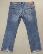 HUGO BOSS JEANS - BLUE DENIM REGULAR FIT - Men's Size Waist 40" - Leg 32"