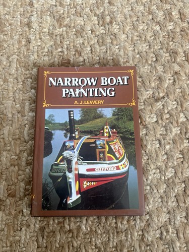 Narrow boat painting j - narrow, by