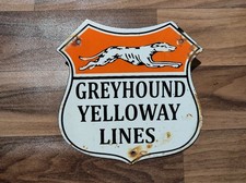Porcelain Greyhound Yelloway