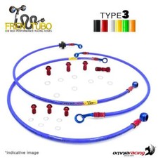 Kit tubi freno in treccia