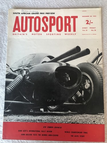 Autosport december 1962 - december,