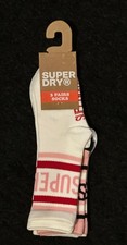 GIRLS SUPERDRY SOCKS PACK OF