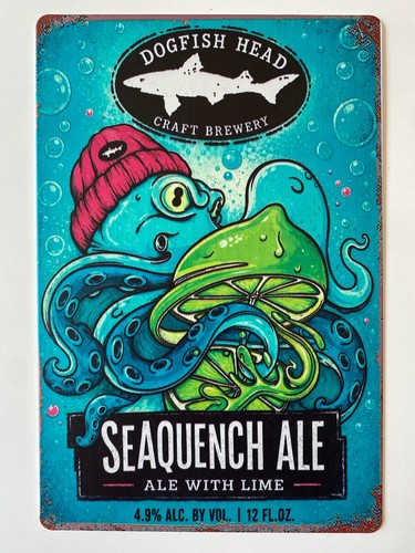 Dogfish head beer seaquench - beer,