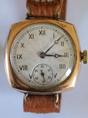 C1930 gents 9ct - 9ct, longines