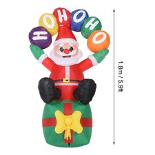 Inflatable Father Xmas 5.9ft