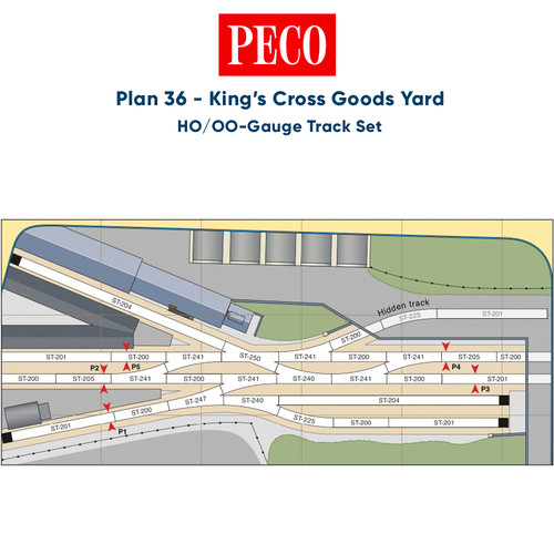 Peco plan king s cross - peco,
