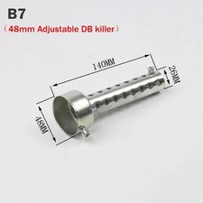 Exhaust DB Killer Muffler