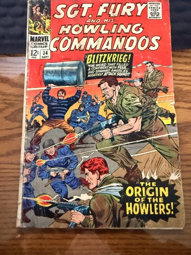 Marvel sgt fury - sgt., his