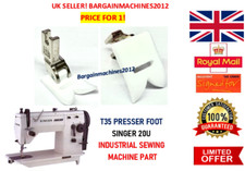 SINGER 20U ZIGZAG 12MM T 35 TEFLON PRESSER FOOT INDUSTRIAL SEWING MACHINE PART
