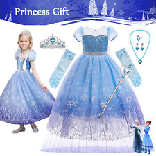 Elsa Costume Girls Kids