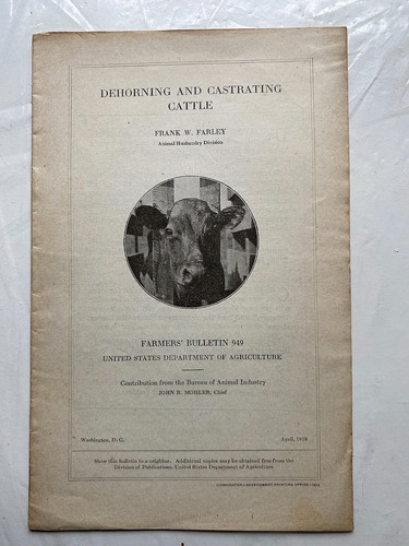 1918 dept agriculture - dept., of
