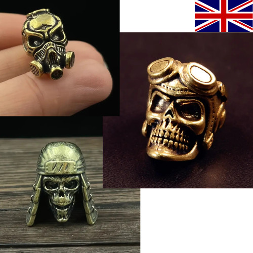 Paracord lanyard bead - paracord, keyring