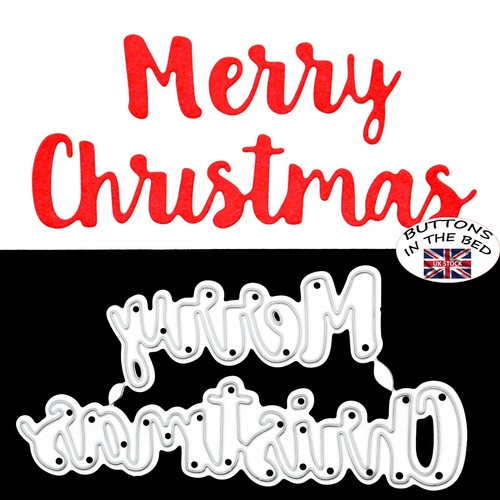 Merry christmas metal - 'merry,