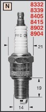 Champion CANDLE for Suzuki TS