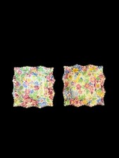 Vintage James Kent Apple Blossom Longstron Ltd. Butter Dish 3” Scallop #81 Lot